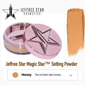 Honey • Jeffree Star Cosmetics ✨ Magic Star™ Setting Powder • New in Box